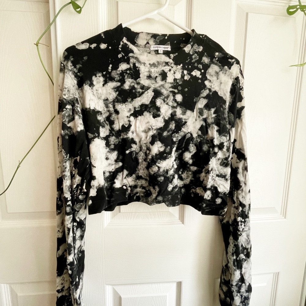 Long sleeves crop top